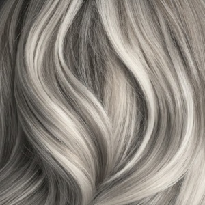 Ash blonde hair color swatch from the Hair AI app
