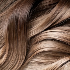 Champagne hair colour swatch from the Hair AI app