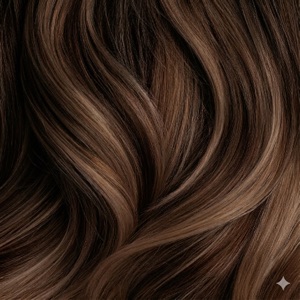 Dark Brown hair colour swatch from the Hair AI app