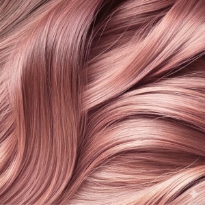 Pastel pink hair color swatch from the Hair AI app