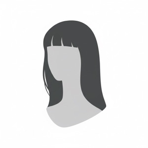 Long with Bangs hairstyle preview from the Hair AI app