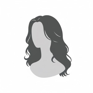 Soft Romantic Waves hairstyle preview from the Hair AI app